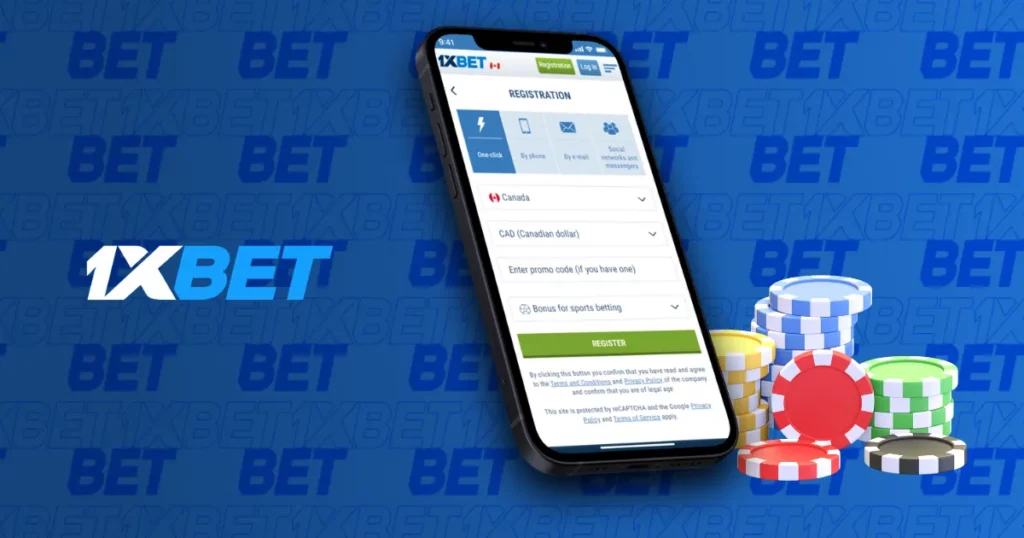 How to register in 1xbet mobile app Pakistan